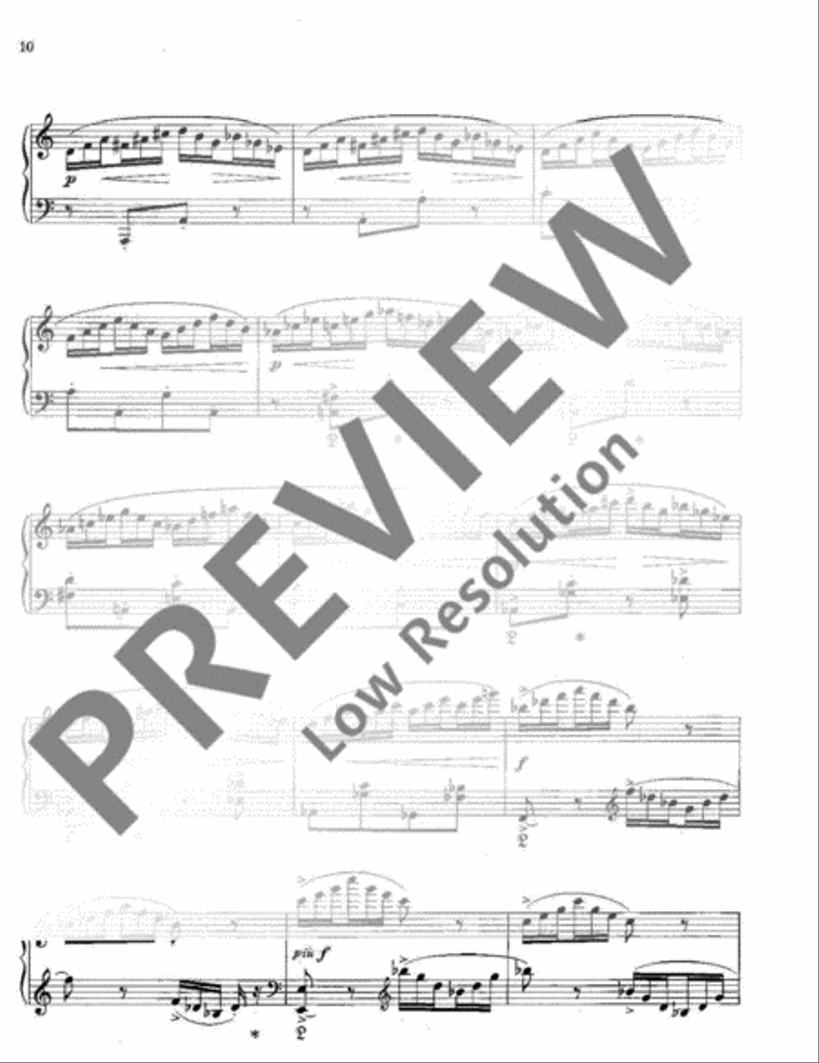 Tessiner Piano book Piano Solo scores gallery preview page 11