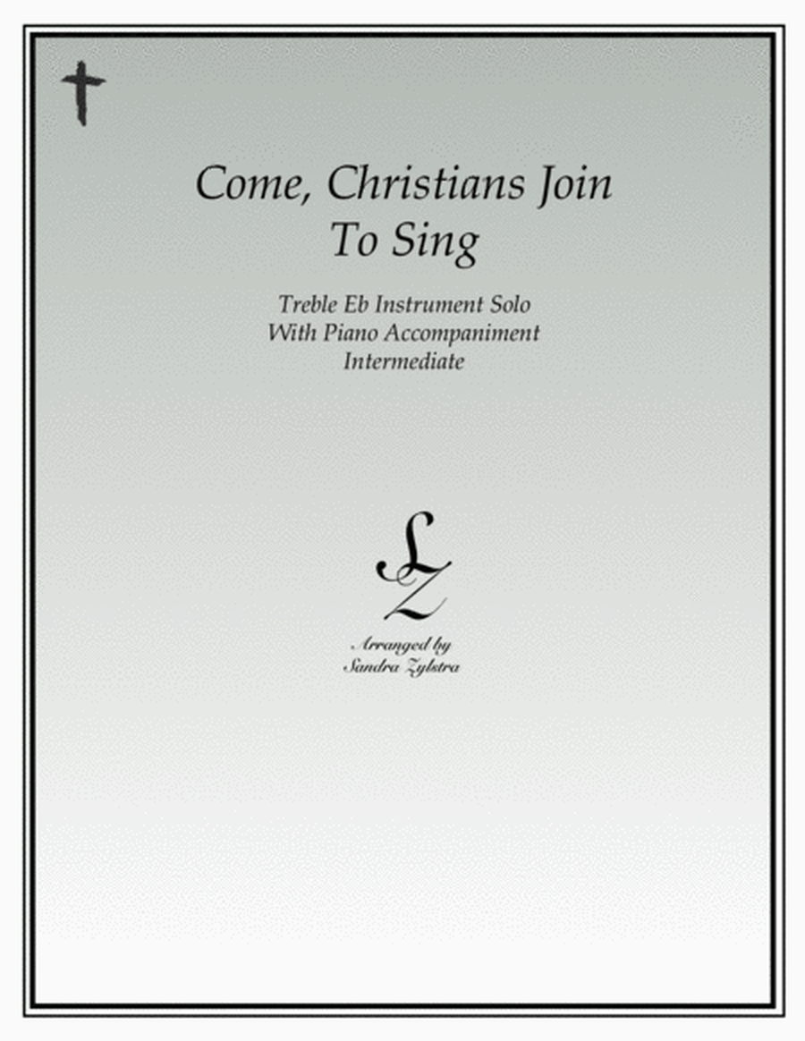 Come, Christians Join To Sing (treble Eb instrument solo) image number null