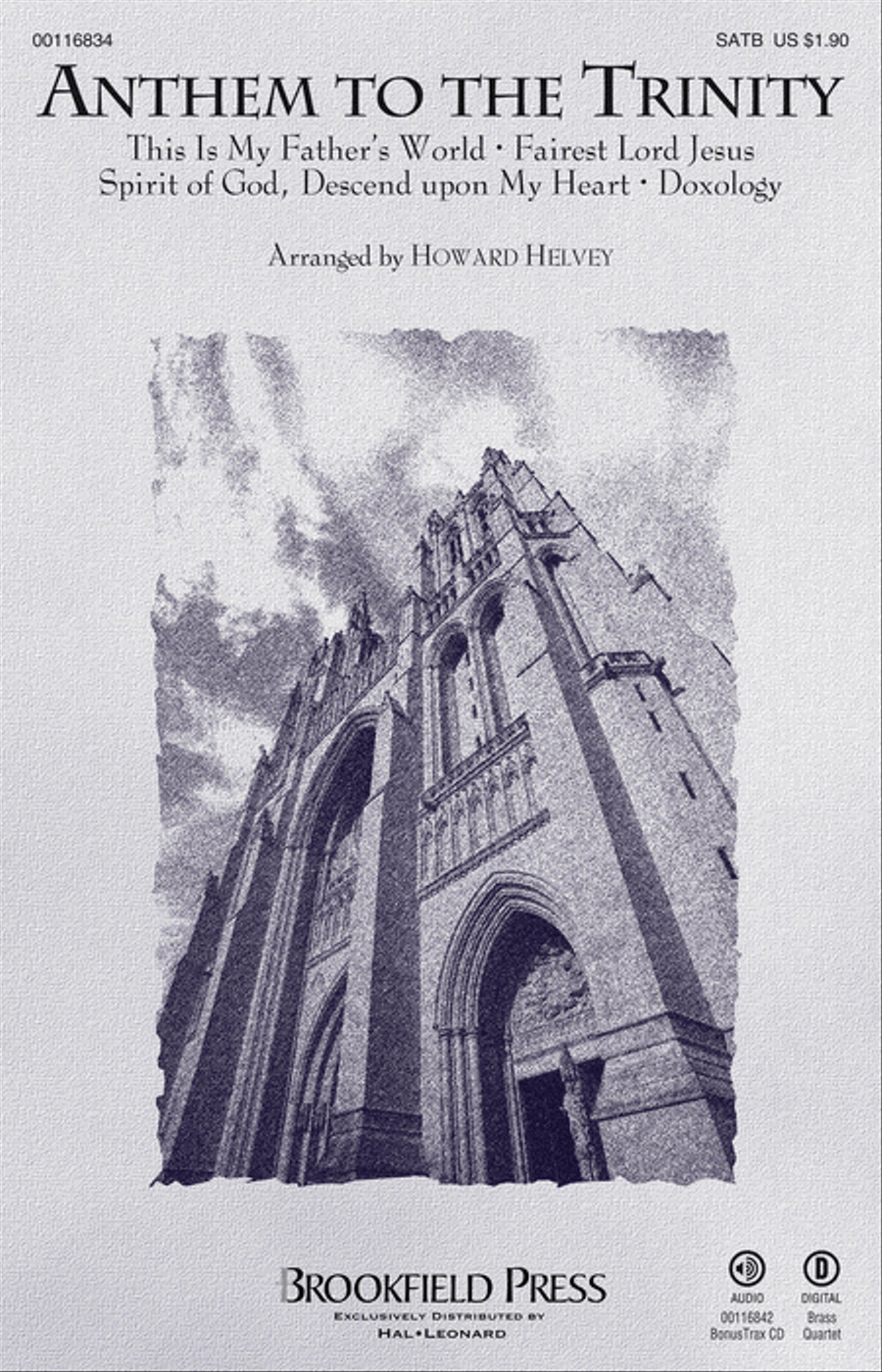 Anthem to the Trinity 4-Part scores gallery preview page 1
