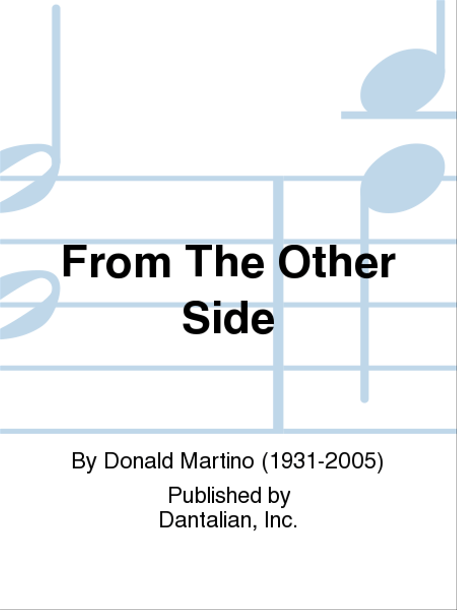 From The Other Side From The Other Side Flute scores gallery preview page 1