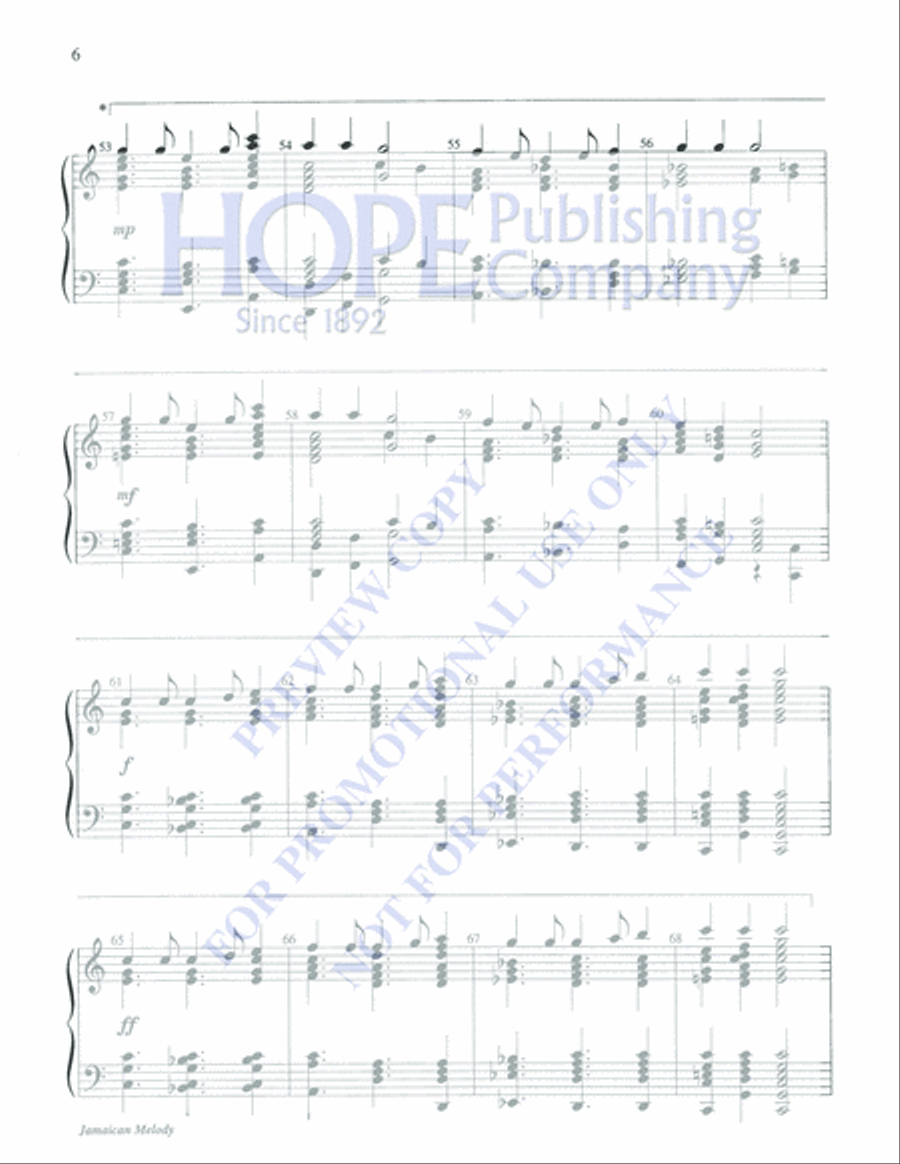 Jamaican Melody