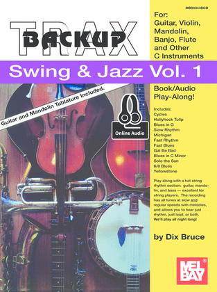 Backup Trax/S&J for Guitar, Violin, Mandolin, Banjo, Flute & C Instruments