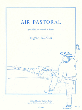 Book cover for Air Pastoral (oboe & Piano)
