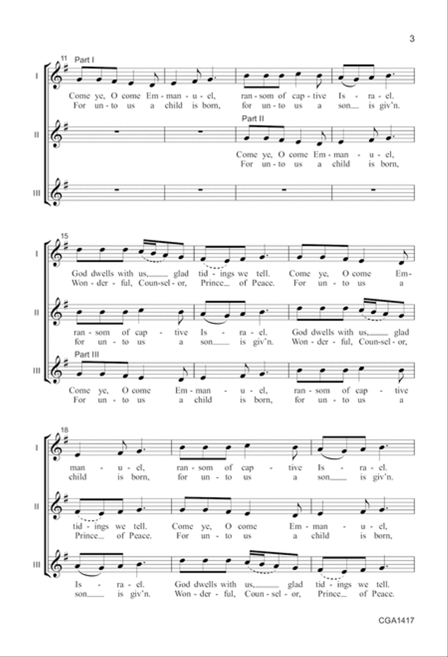 Seasonal Antiphons Seasonal Antiphons Choir scores gallery preview page 3
