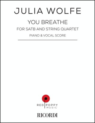 You breathe, vocal score