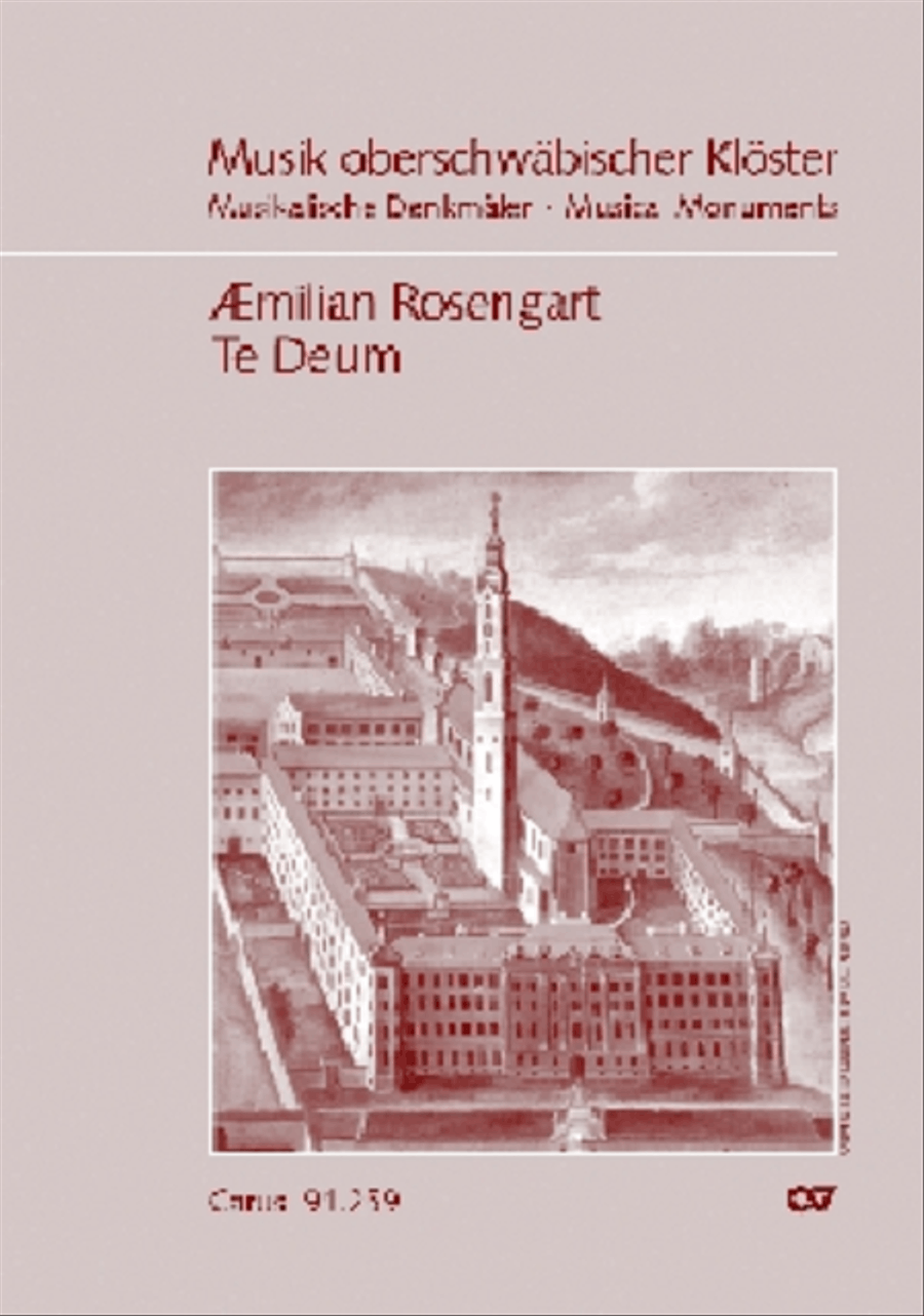 Te Deum laudamus 4-Part scores gallery preview page 1