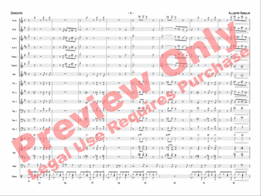Alligator Boogaloo Jazz Ensemble scores gallery preview page 7