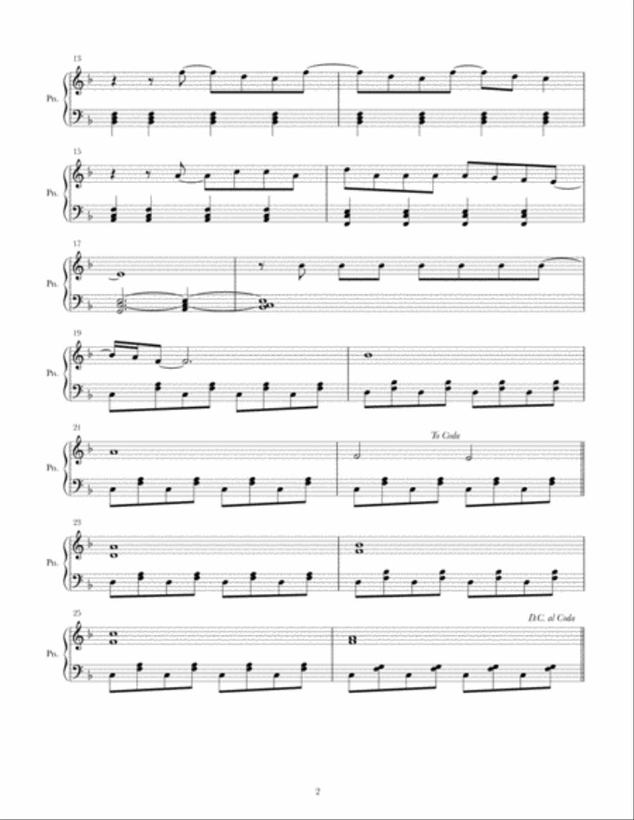 The Scientist Piano Solo scores gallery preview page 2