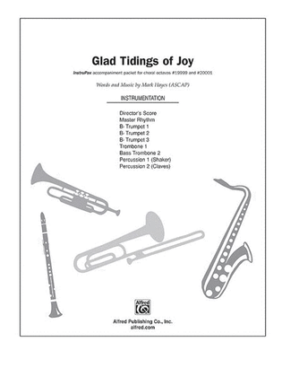 Book cover for Glad Tidings of Joy