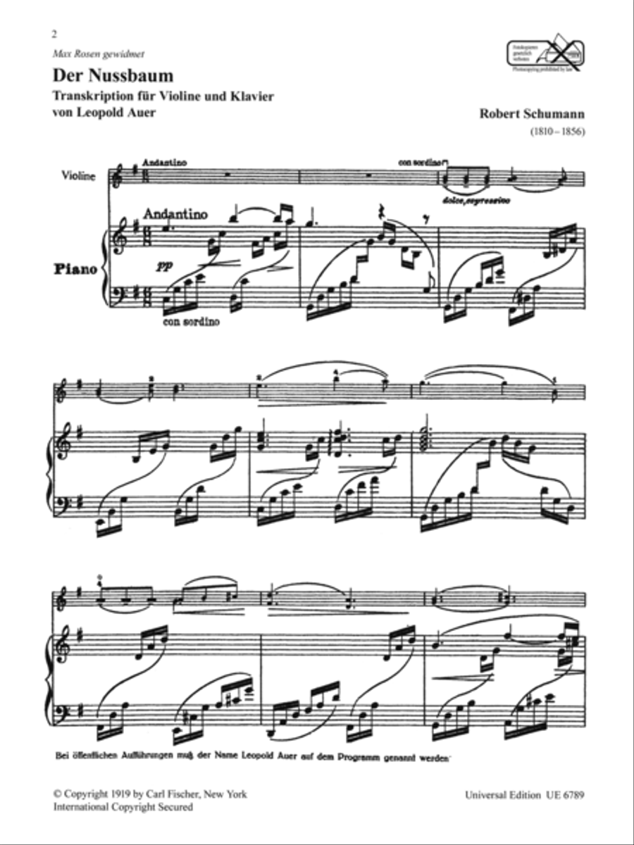Der Nussbaum Chamber Music scores gallery preview page 2