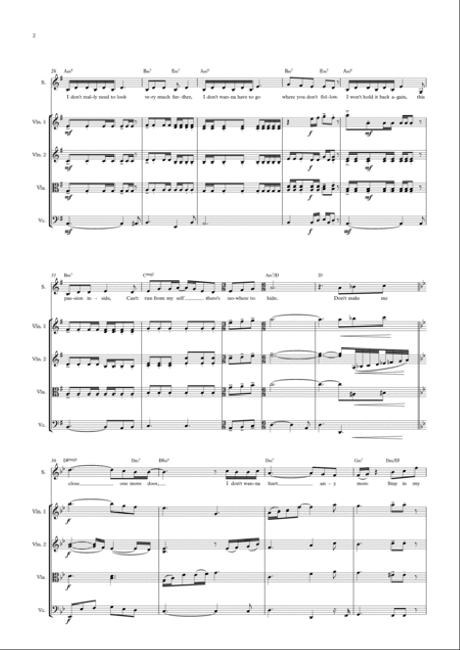 I Have Nothing I Have Nothing Soprano Voice scores gallery preview page 2