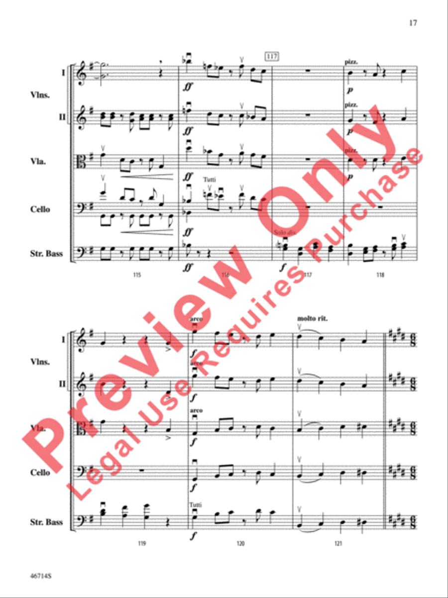 Yumiweeus String Orchestra scores gallery preview page 18