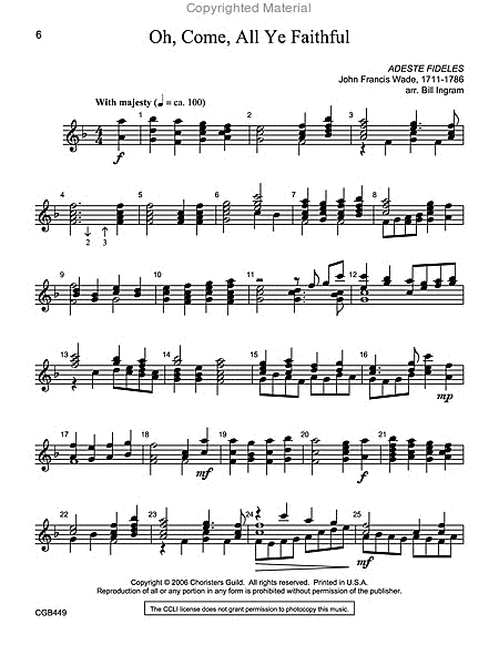Christmas Music for Twelve Bells (Four Carols in F Major) image number null