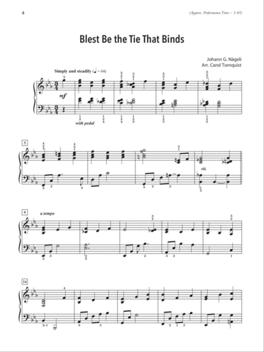 Postludes for Worship -- Hymns Piano Solo scores gallery preview page 4