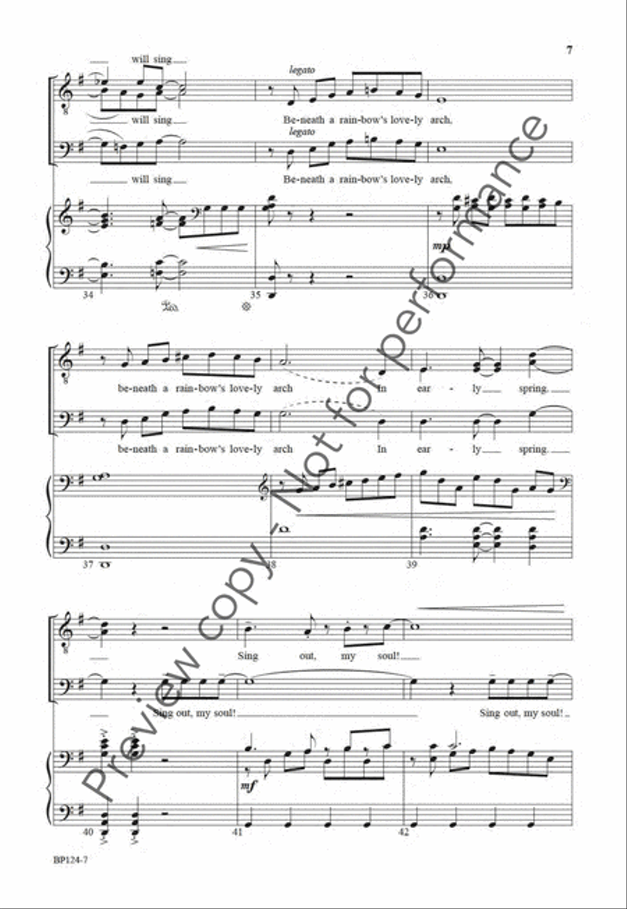 Sing Out, My Soul - TTB(B) TTB scores gallery preview page 6