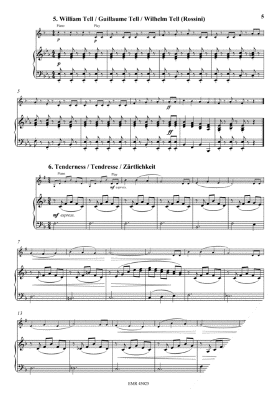Melodies for Beginners Volume 3 Piano Accompaniment scores gallery preview page 8