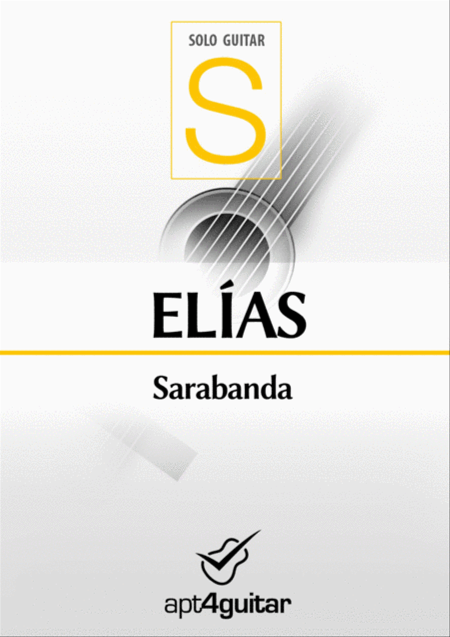 Sarabanda Classical Guitar scores gallery preview page 1