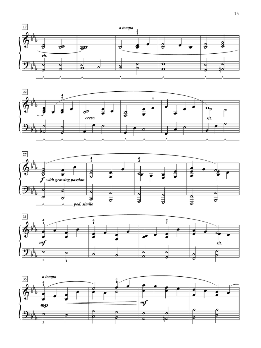 And Can It Be That I Should Gain? - Piano Solo Piano Solo scores gallery preview page 2