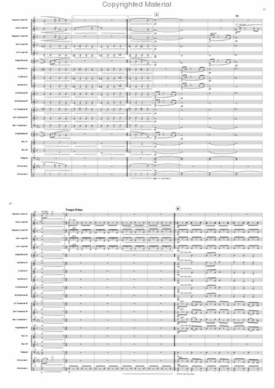 Little Portrait Brass Band scores gallery preview page 8