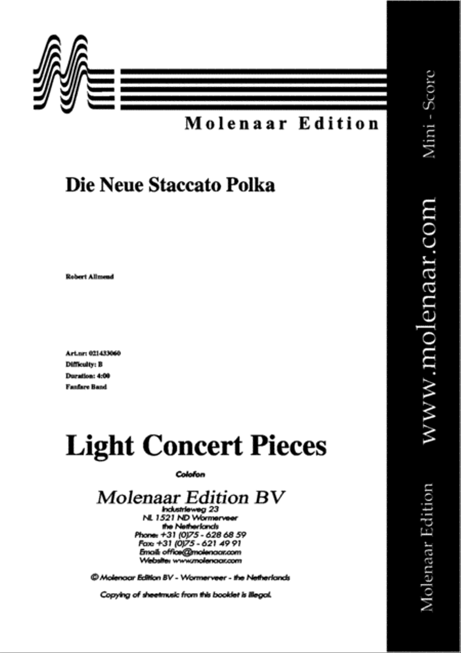 Die Neue Staccato Polka Fanfare Band scores gallery preview page 2