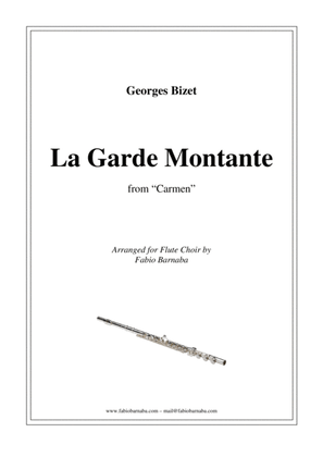 Book cover for La Garde Montante from "Carmen" - for Flute Choir