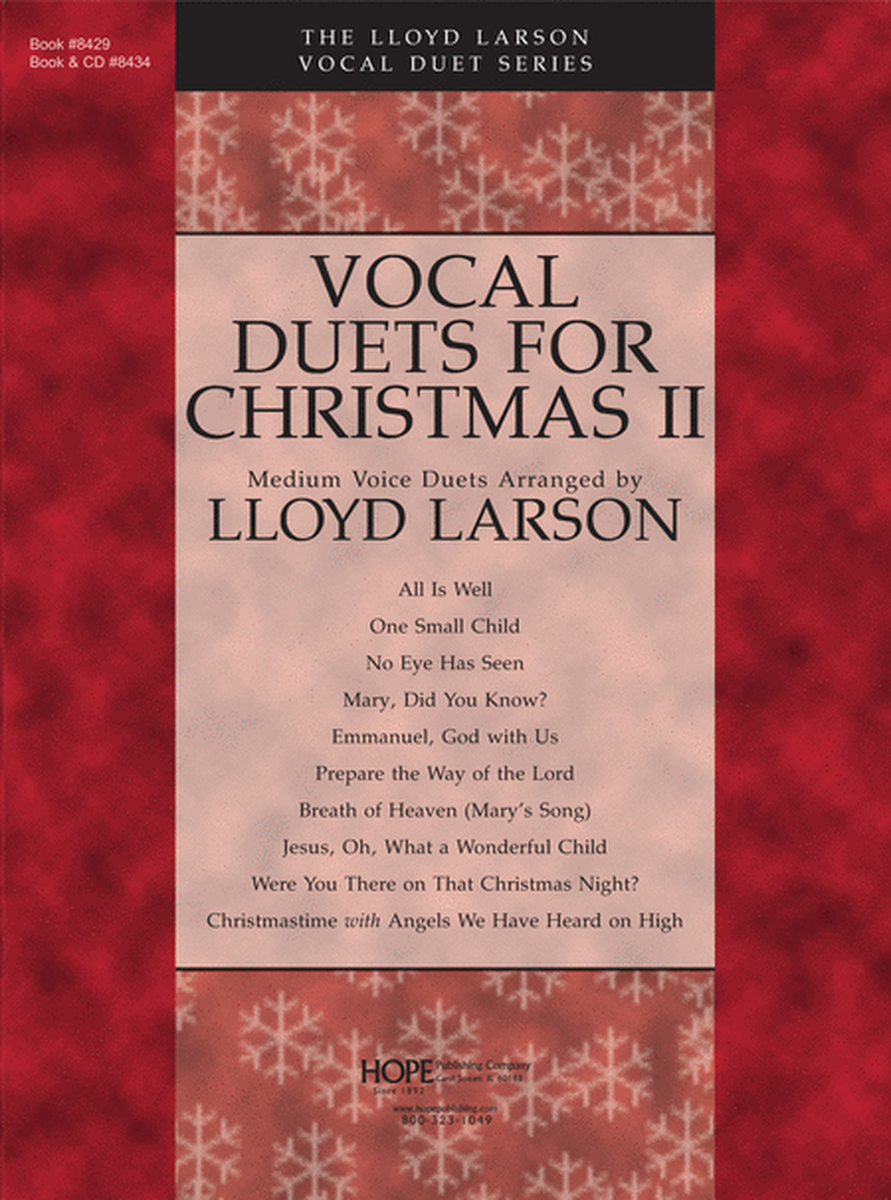 Vocal Duets for Christmas II image number null