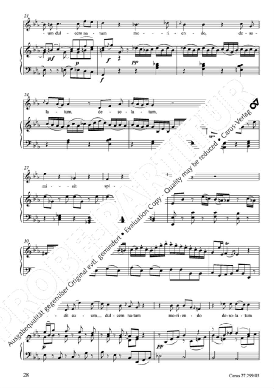 Stabat mater Stabat mater Women's Choir scores gallery preview page 29