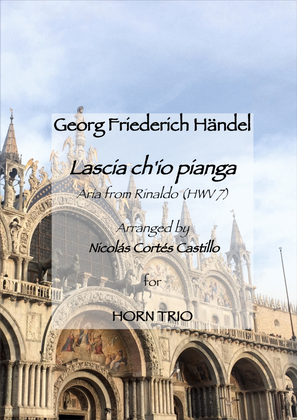 Book cover for Handel - Lascia ch'io pianga for Horn Trio