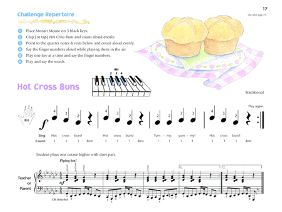 Music for Little Mozarts Recital Book, Book 1 Piano Method scores gallery preview page 5