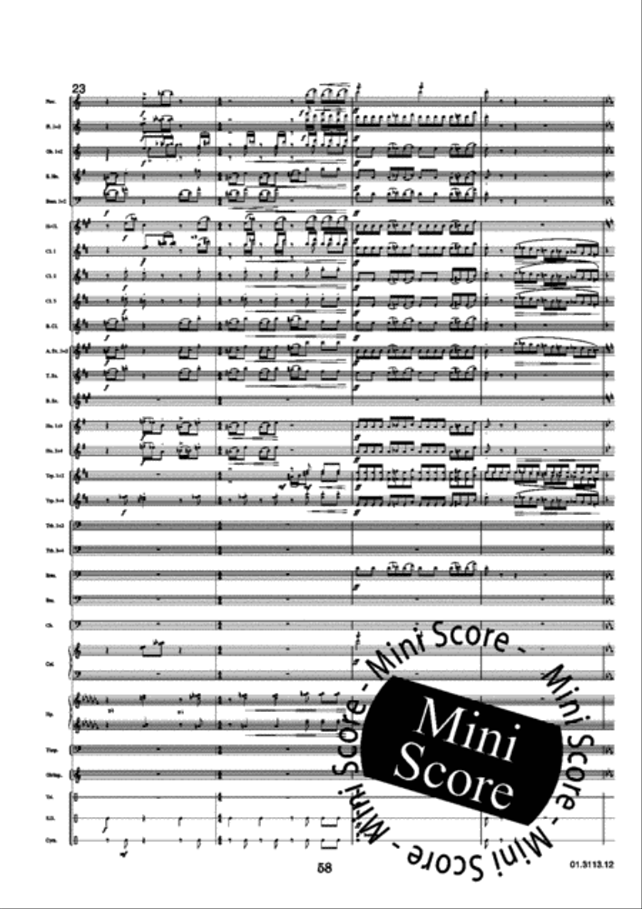 Pictures at an Exhibition Concert Band scores gallery preview page 62