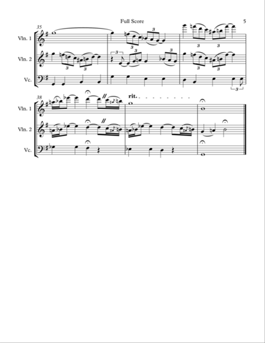 At Last At Last String Trio scores gallery preview page 5