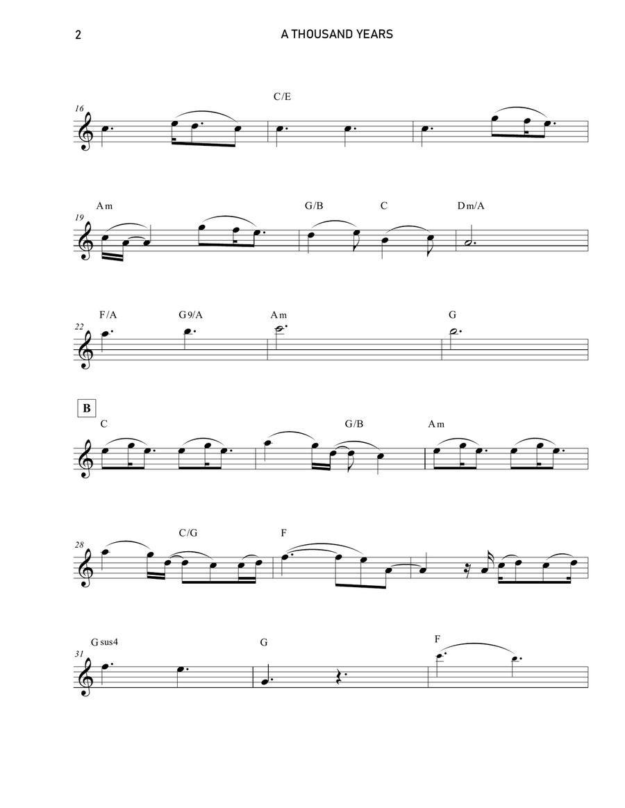 A Thousand Years A Thousand Years Chamber Music scores gallery preview page 2