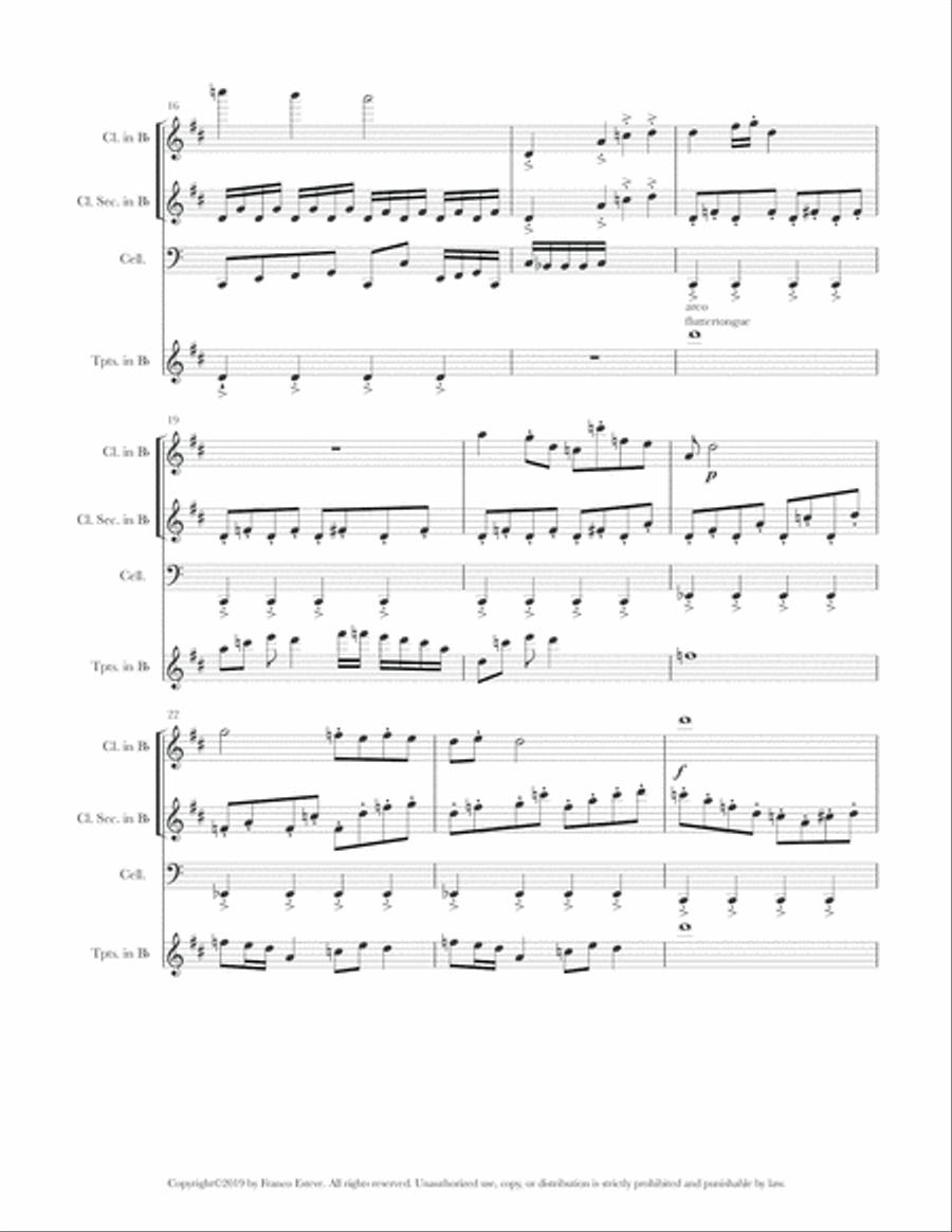 The Hunt Chamber Orchestra scores gallery preview page 4