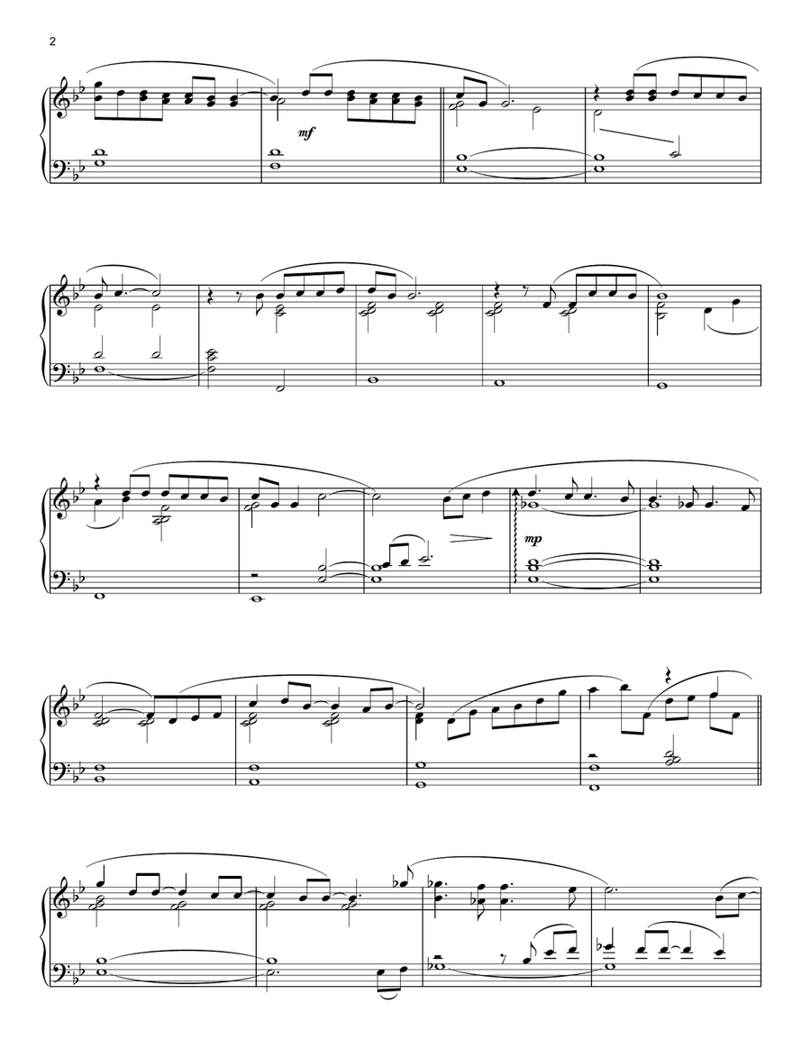 Broken Sunsets Broken Sunsets Piano Solo scores gallery preview page 2