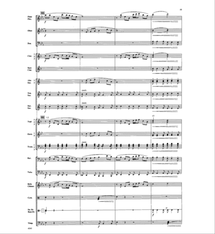 Encomium Concert Band scores gallery preview page 18