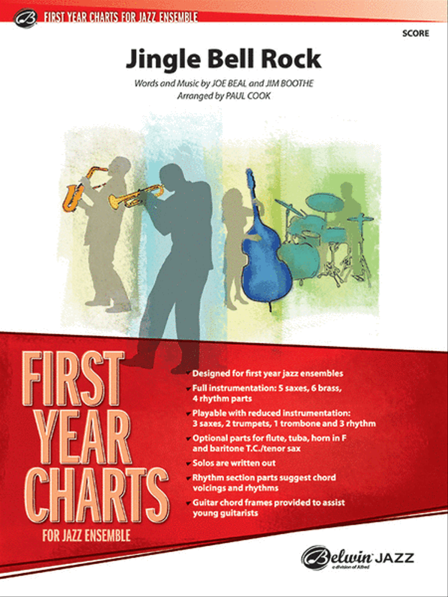 Jingle Bell Rock Jazz Ensemble scores gallery preview page 1