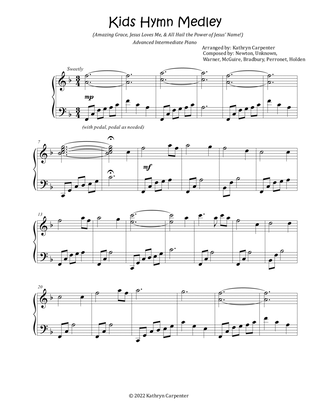 Kids Hymn Medley (Advanced Intermediate Piano)