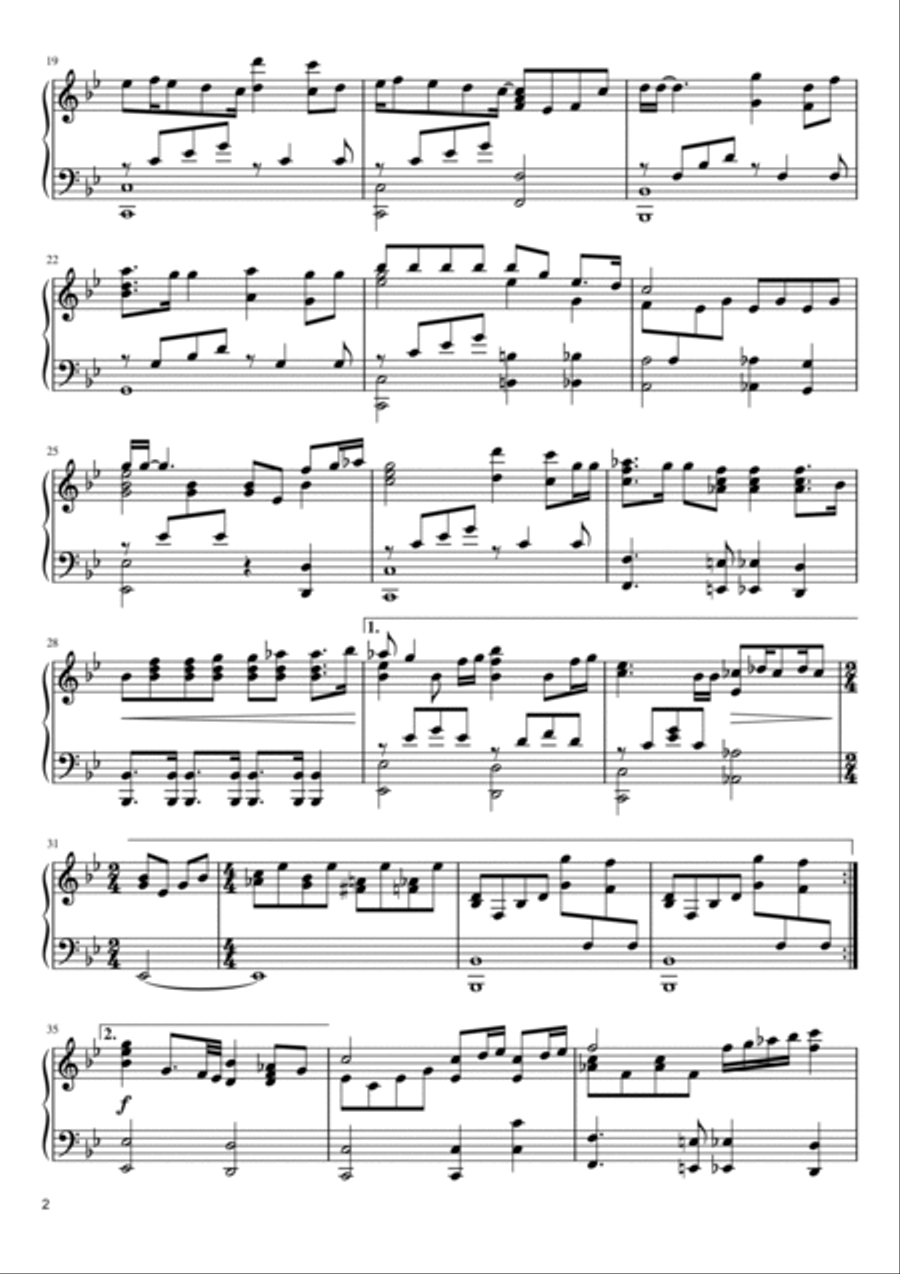 Bohemian Rhapsody A Cappella scores gallery preview page 2