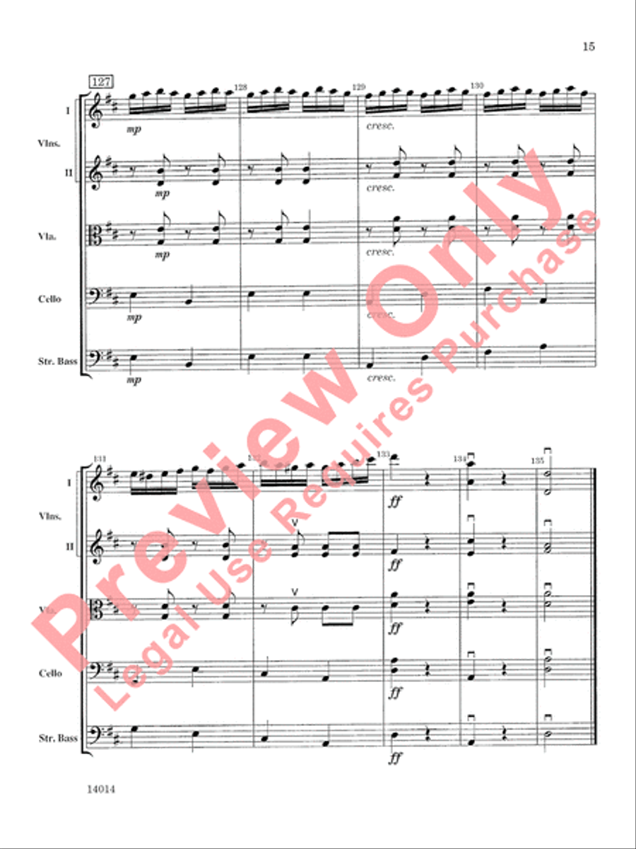 Czardas Czardas String Orchestra scores gallery preview page 16