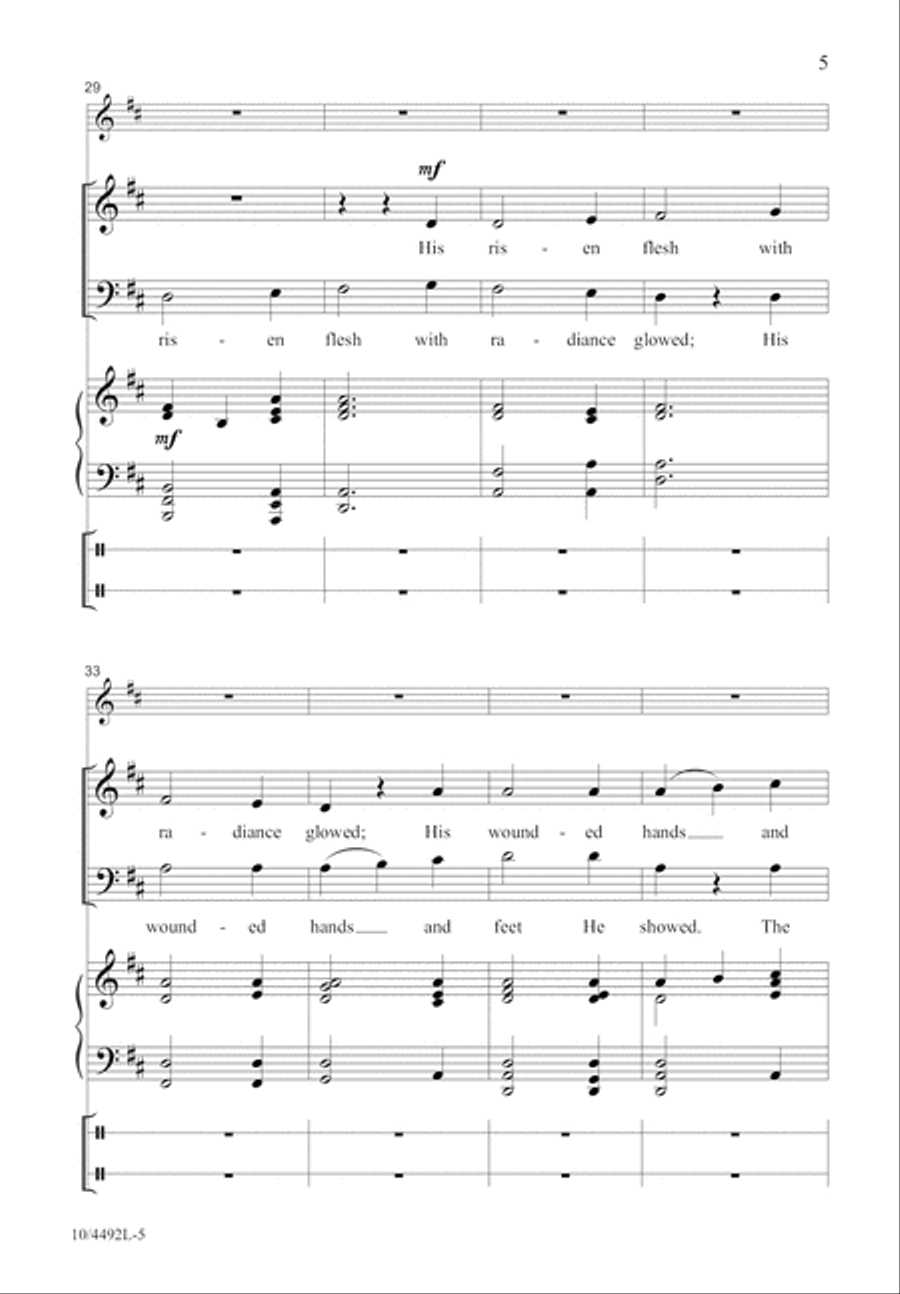 A Gaelic Easter Celebration 2-Part scores gallery preview page 5