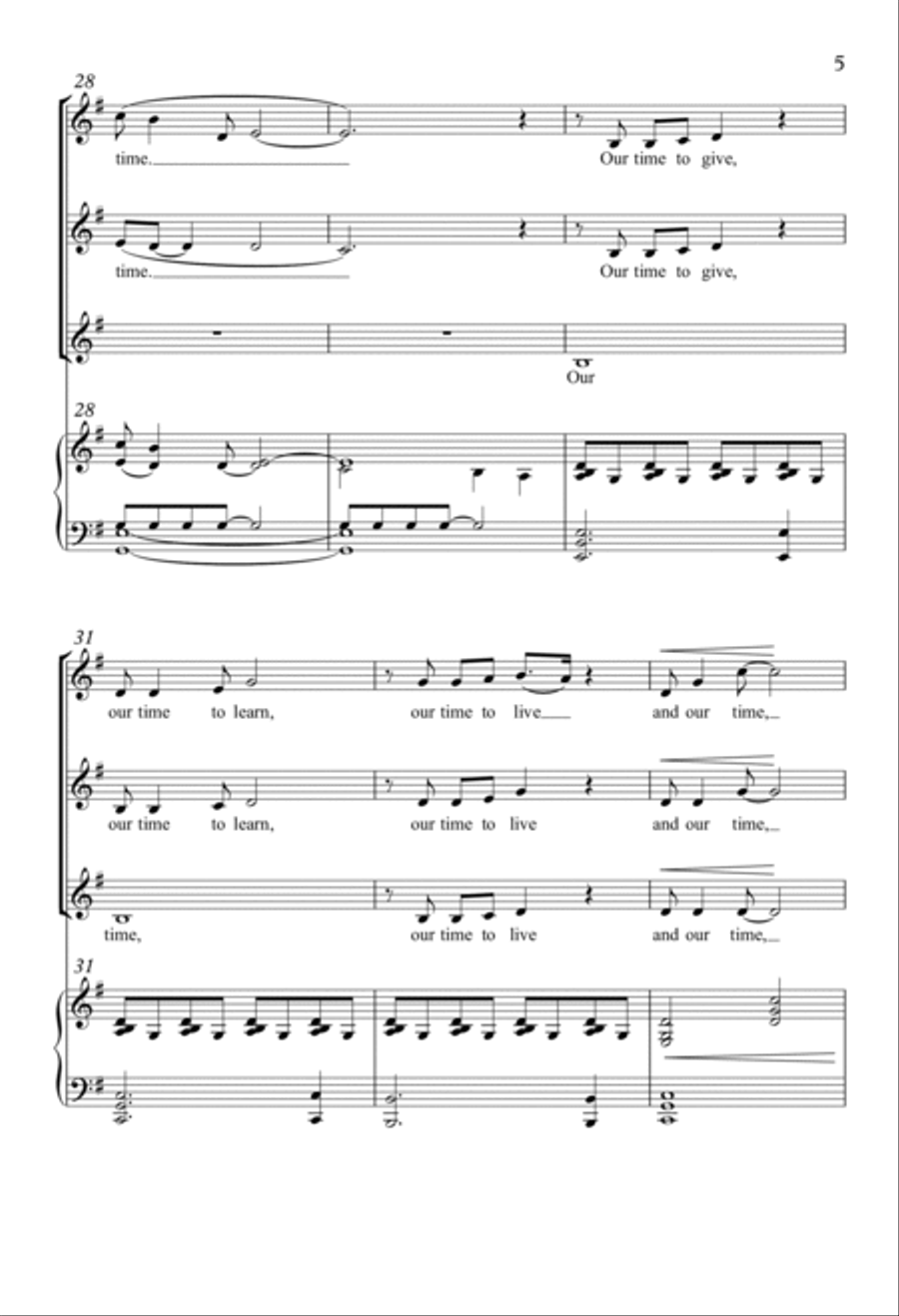This is Our Time This is Our Time SSA scores gallery preview page 3