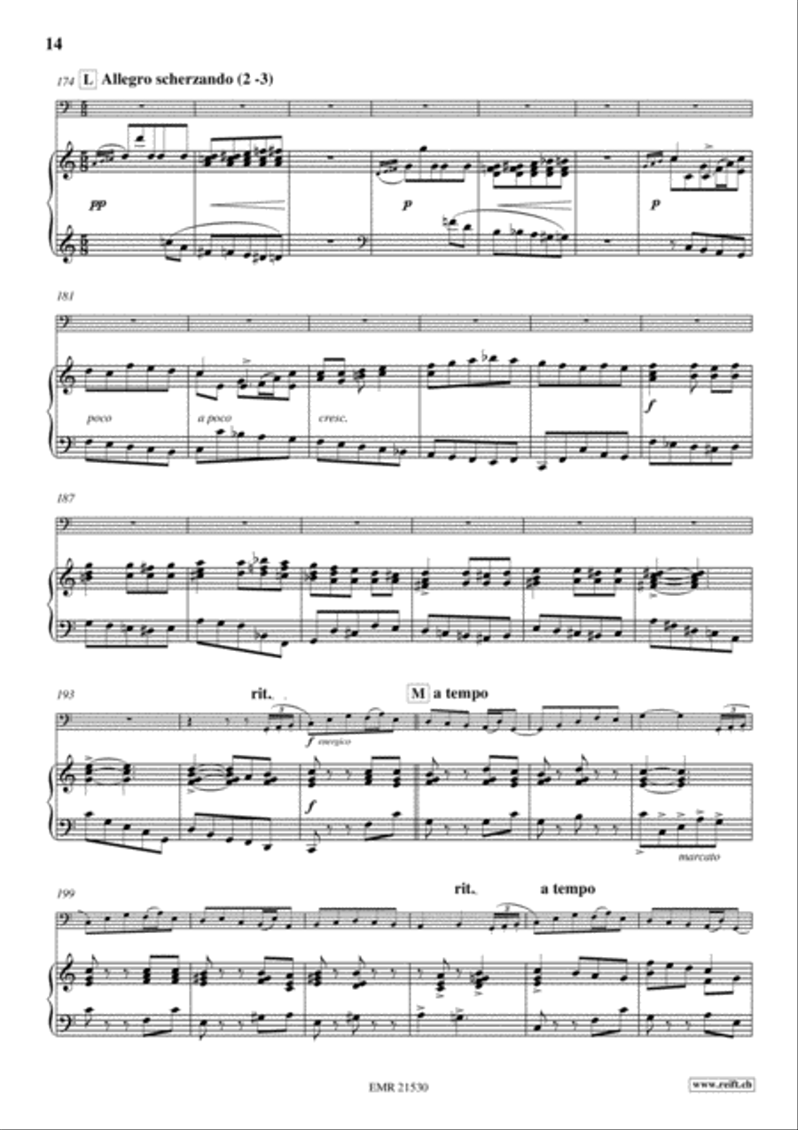Concerto No. 10 Concerto No. 10 Bass Trombone scores gallery preview page 14