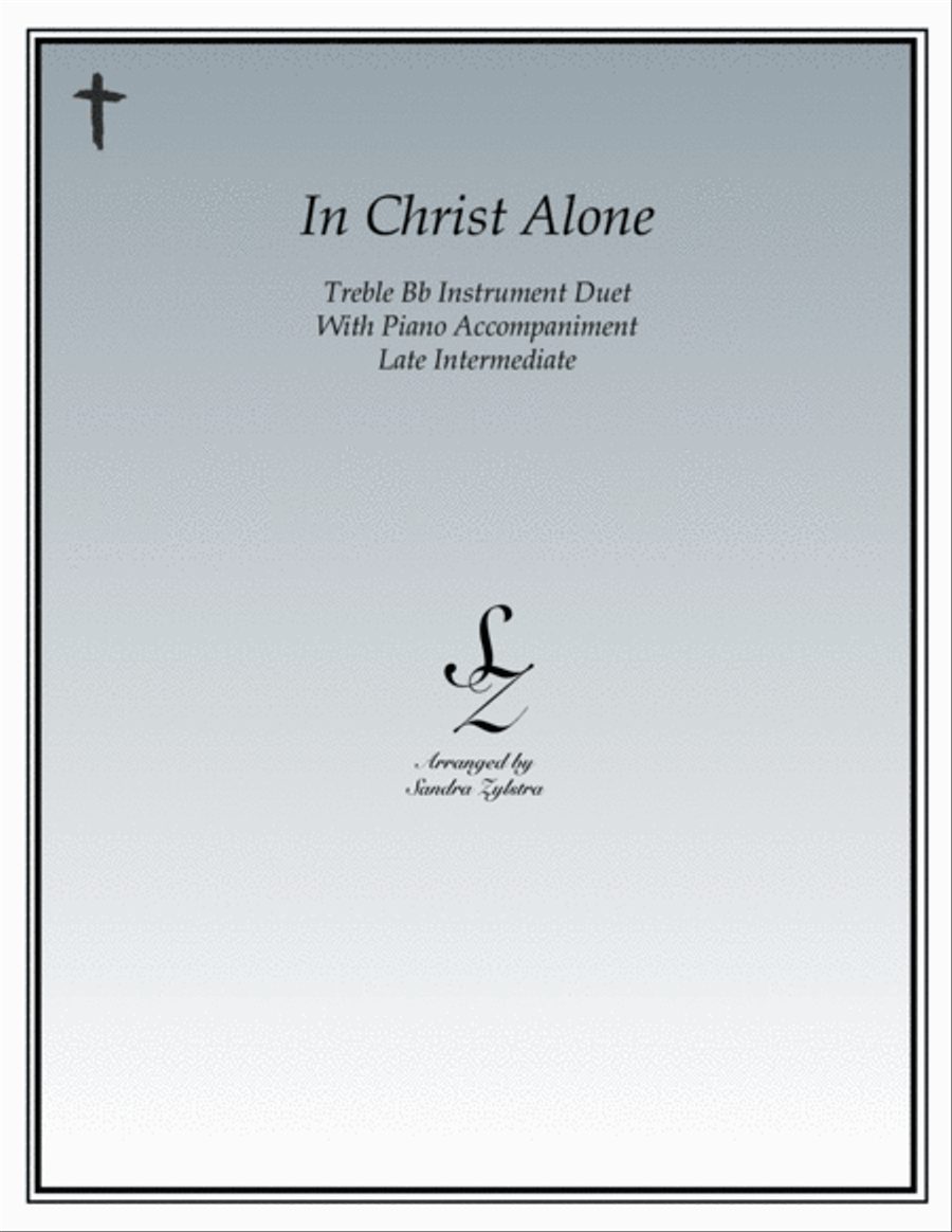 In Christ Alone Clarinet scores gallery preview page 1