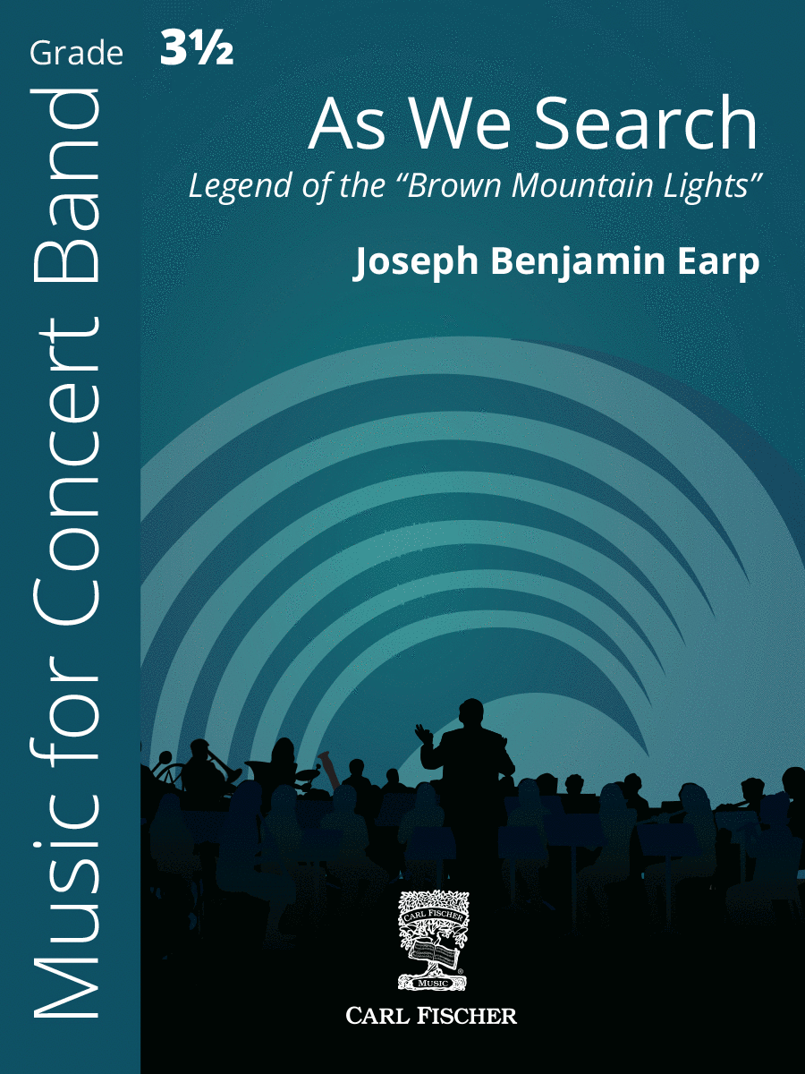 As We Search Concert Band scores gallery preview page 1