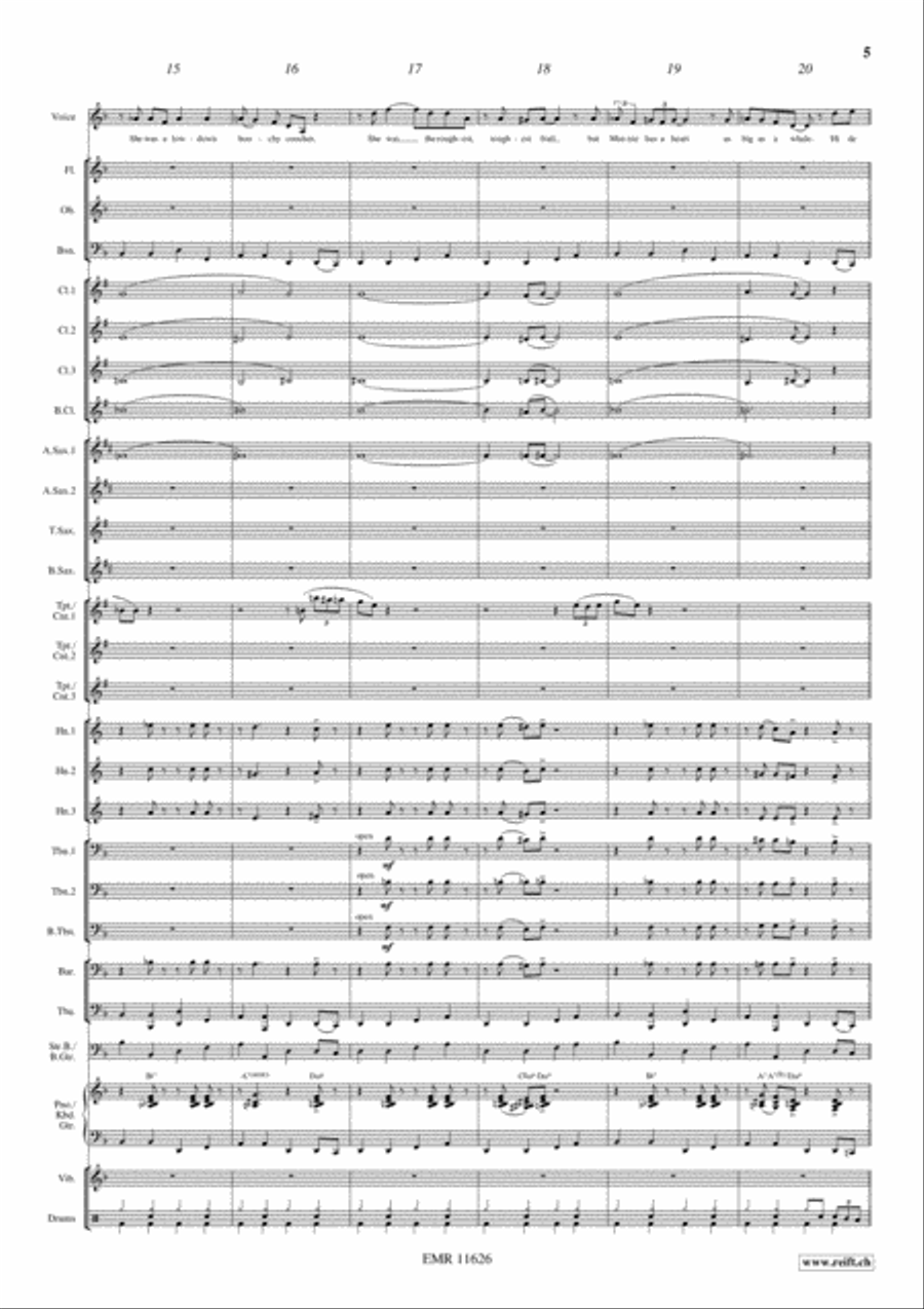 Minnie The Moocher Minnie The Moocher Concert Band scores gallery preview page 6