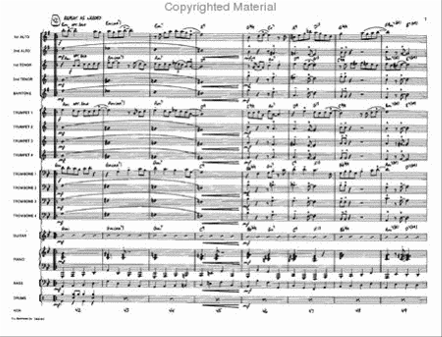 East Side Drive Jazz Ensemble - Sheet Music page 7