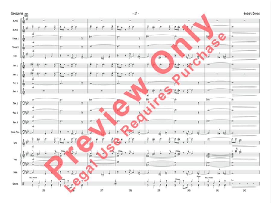 Sadie's Dance Sadie's Dance Jazz Ensemble scores gallery preview page 18