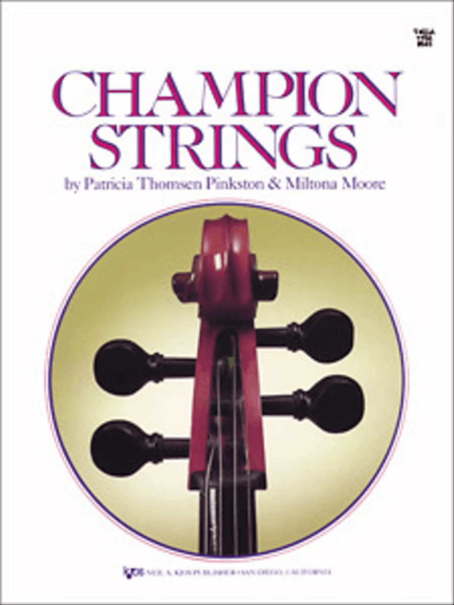 Champion Strings - Viola Chamber Orchestra scores gallery preview page 1