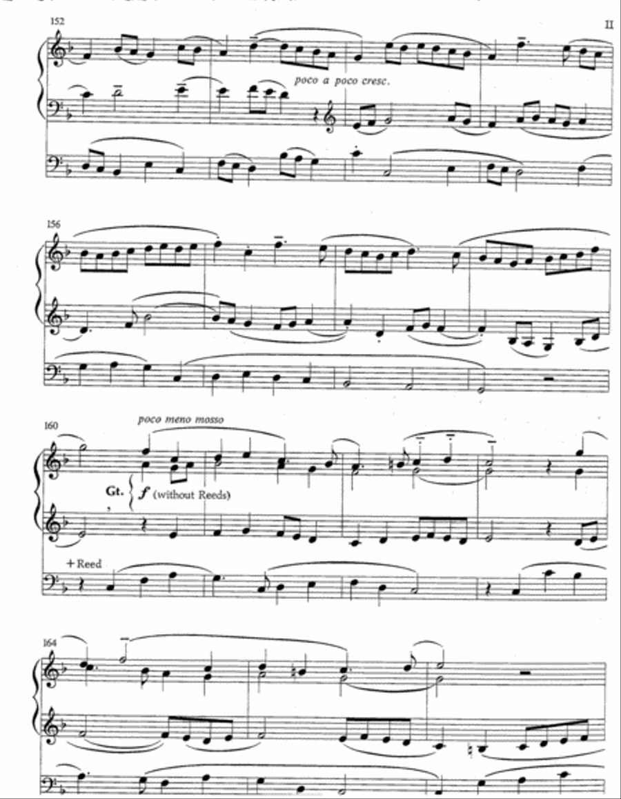 Fantasy, Fugue and Chorale Engelberg Organ scores gallery preview page 4