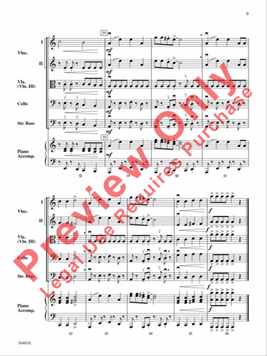 Hyperdrive String Orchestra scores gallery preview page 10